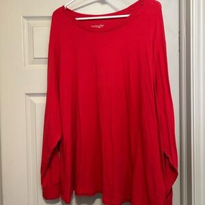 Tara & sky Women's Red Top by Ultra Flirt